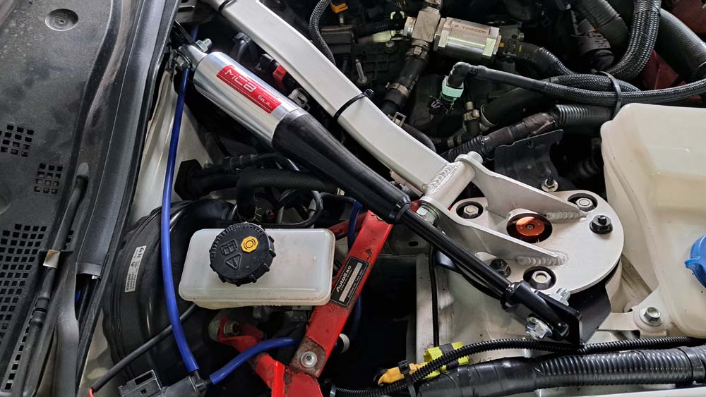 アバルト595 モーションコントロールビーム モーションコントロールビームフロント＆リアセットfor ABARTH500/595